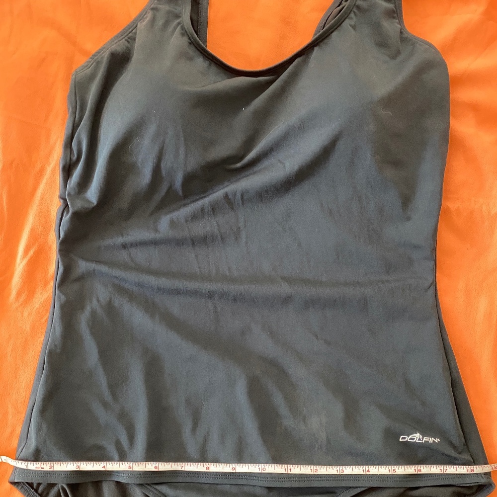 Dolphin Size 16 Black and Navy Swimsuits